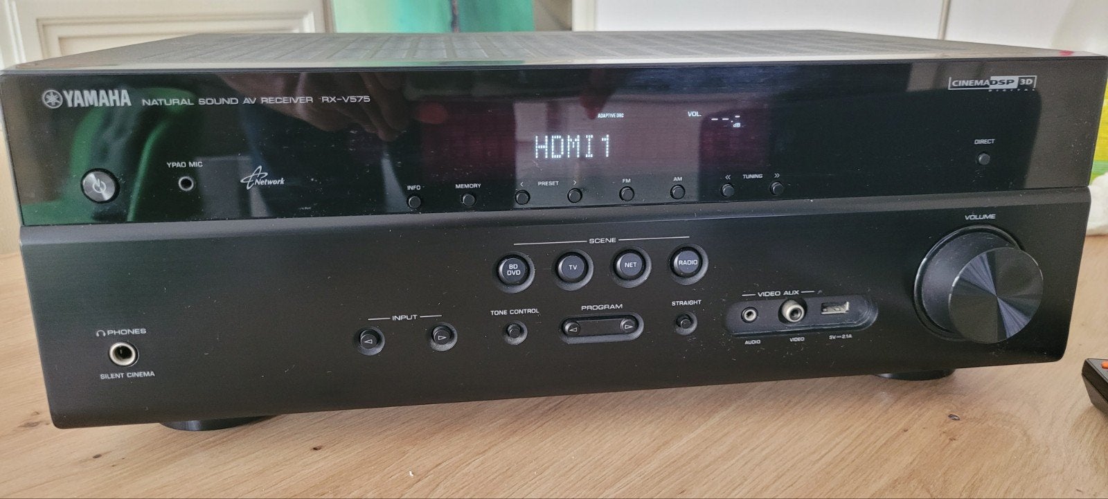 AV receiver Yamaha RX-V575
Yamaha RX-V575 Zwart  80w 7.2-kan, Ophalen, Gebruikt, 60 tot 120 watt, Yamaha