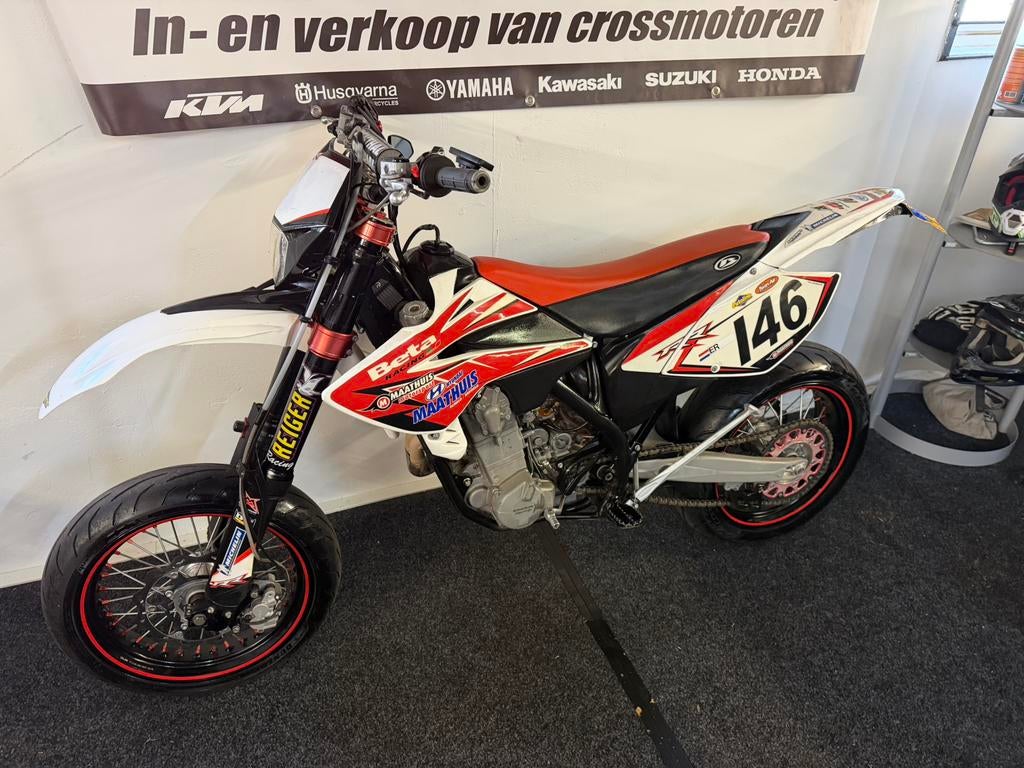 Beta rr 450 supermoto! Absolute topstaat!, Motoren, Gebruikt, Particulier, Meer dan 35 kW, Enduro