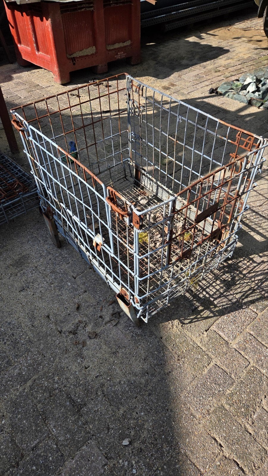 3x Opvouwbare Kratten - Handig voor Opslag en Transport, Ophalen, Gebruikt, 40 tot 60 cm, Opvouwbaar