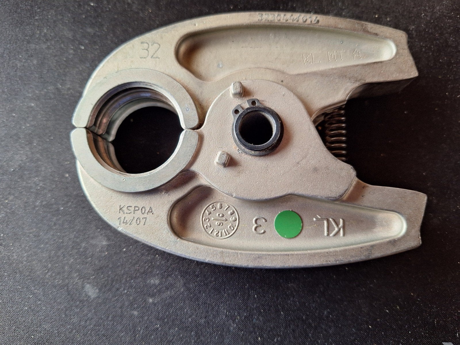 Klem 32mm voor persfittingen - KSP0A 14/07, Doe-het-zelf en Verbouw, Ophalen of Verzenden, Gebruikt, Klem, Overige merken