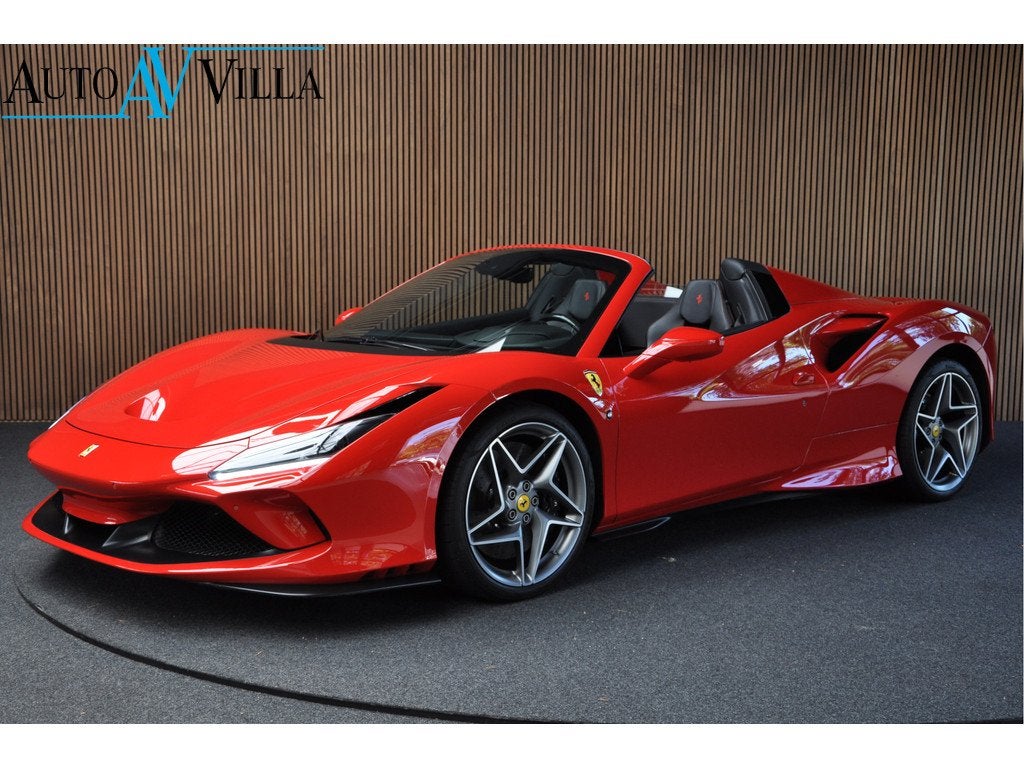 Ferrari F8 Spider 3.9 V8 HELE Daytona Seats Passengerdisplay, Auto's, Automaat, Achterwielaandrijving, Gebruikt, Cabriolet