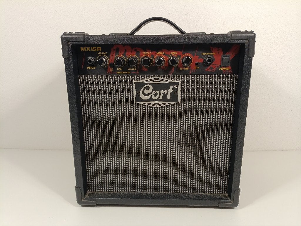 Gitaarversterker Cort MX15R, Muziek en Instrumenten, Ophalen, Gebruikt, Gitaar, Minder dan 50 watt