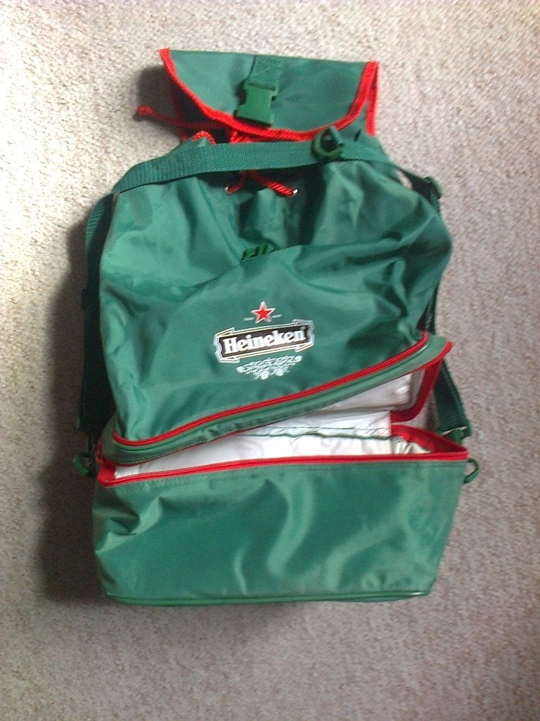 heineken dubb. tas 30x15 u, Ophalen of Verzenden, Heineken