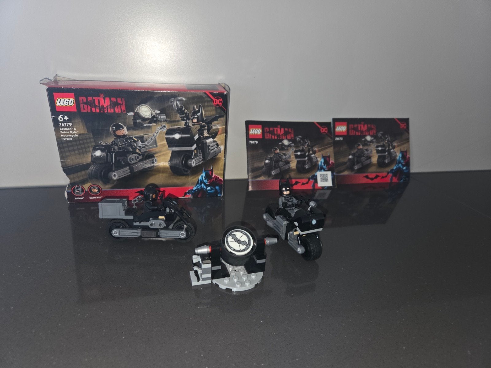 LEGO Batman 76179 Batcycle Achtervolging, Ophalen of Verzenden, Zo goed als nieuw