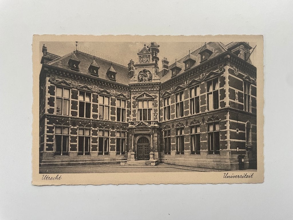 D890 Oude ansichtkaart Utrecht : Universiteit, Ophalen of Verzenden, Voor 1920, Ongelopen, Utrecht