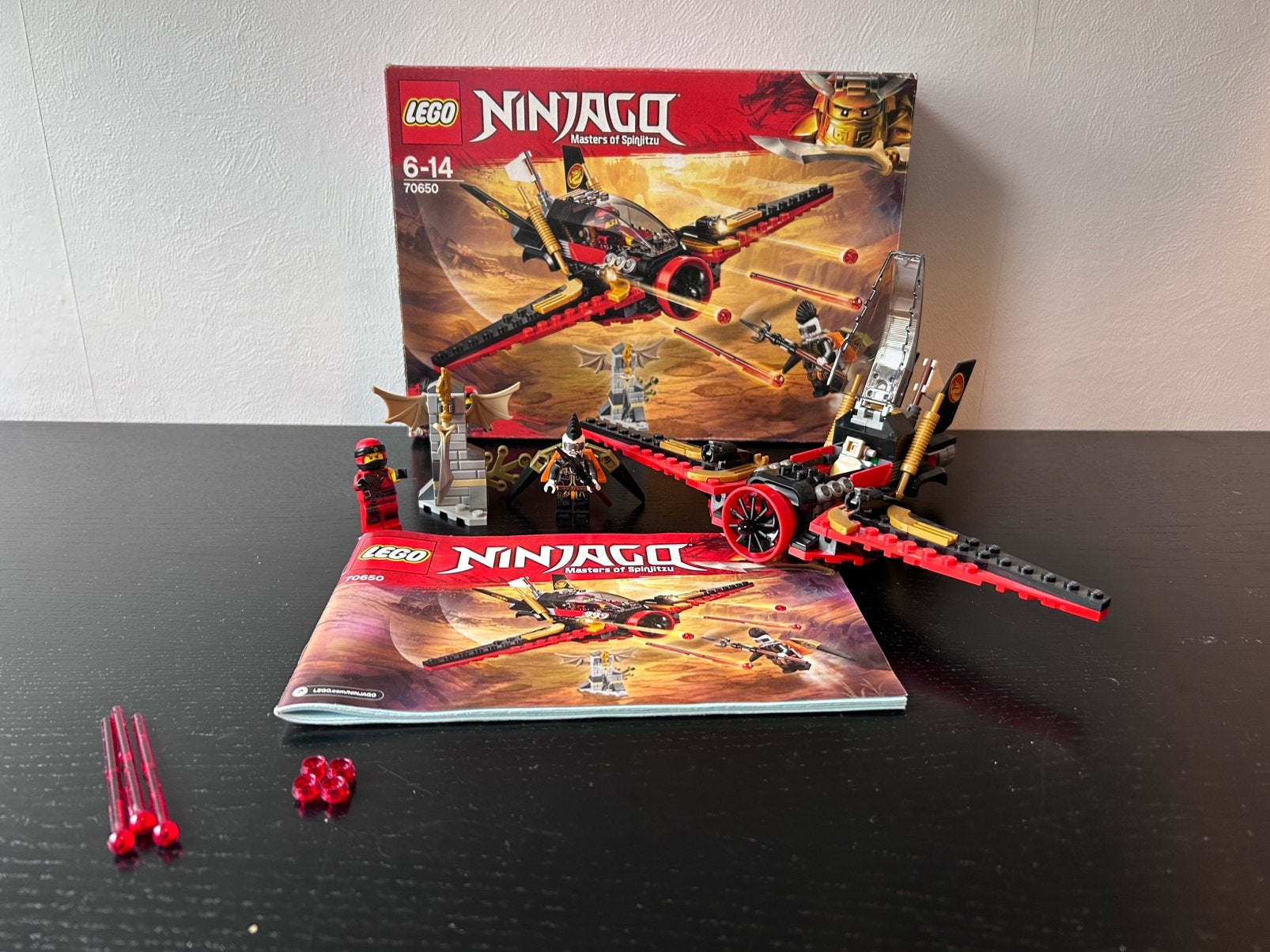 LEGO ninjago Destiny’s wing ( set nummer 70650), Verzamelen, Ophalen of Verzenden, Zo goed als nieuw