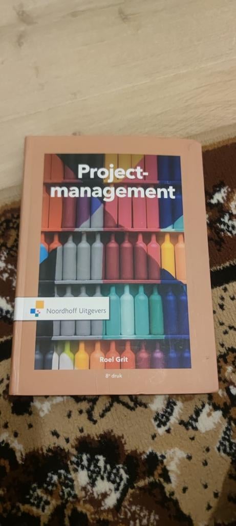 Projectmanagement - Roel Grit (8e druk), Boeken, Studieboeken en Cursussen, Roel Grit, Zo goed als nieuw, Gamma, HBO