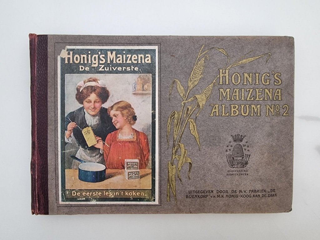 Plaatjesalbum Honig's Maizena album no 2, Ophalen of Verzenden, Gelezen