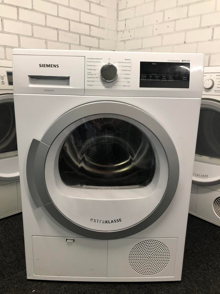 8kg Siemens iQ300 CONDENSDROGER Met garantie ophalen 7dgnpw, Witgoed en Apparatuur, Wasdrogers, Ophalen, Minder dan 85 cm, 8 tot 10 kg