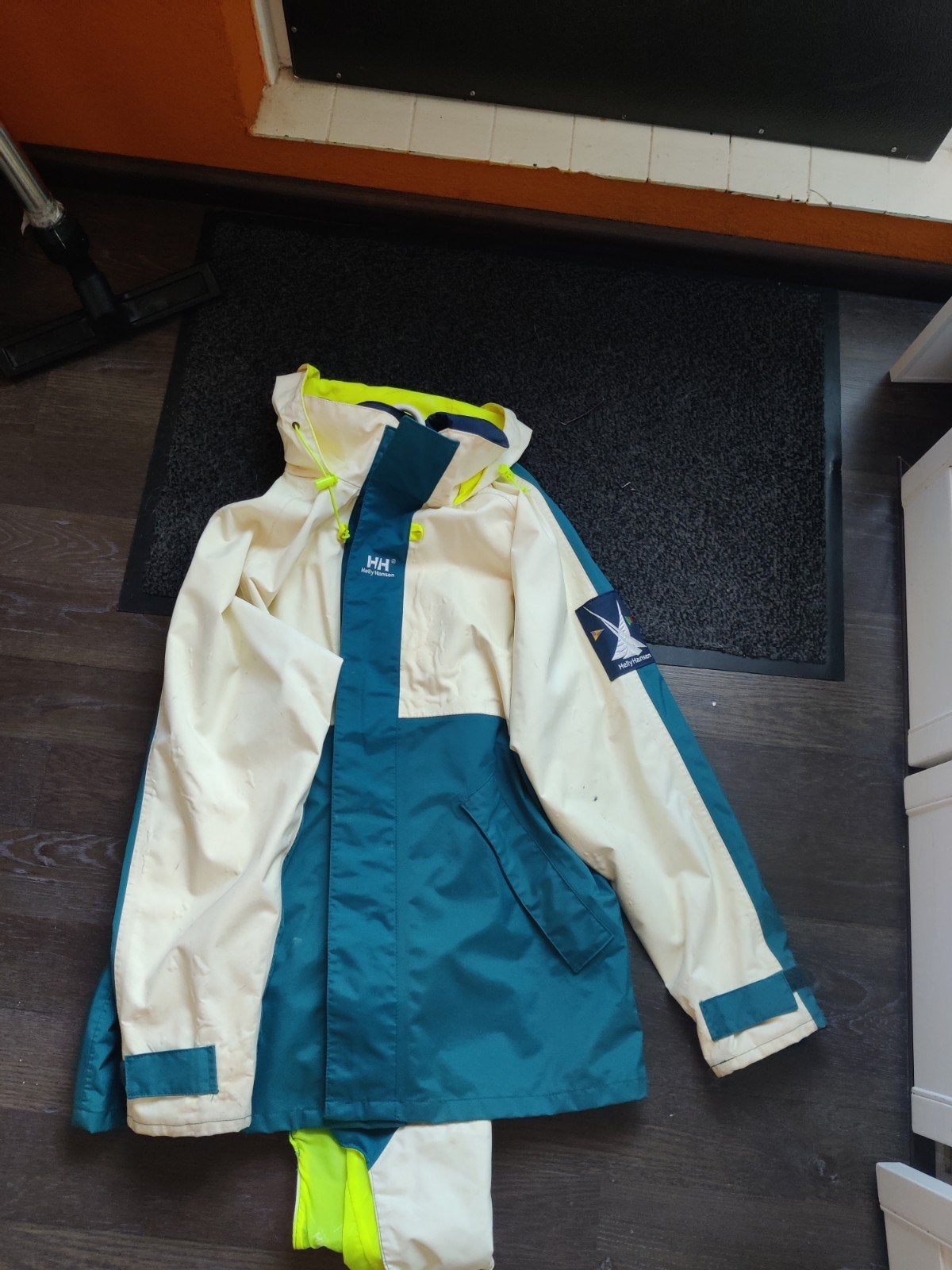 Helly Hansen Zeilpak - Jas en Broek (Maat M), Gebruikt, Helly Hansen, Ophalen of Verzenden, Dame of Heer