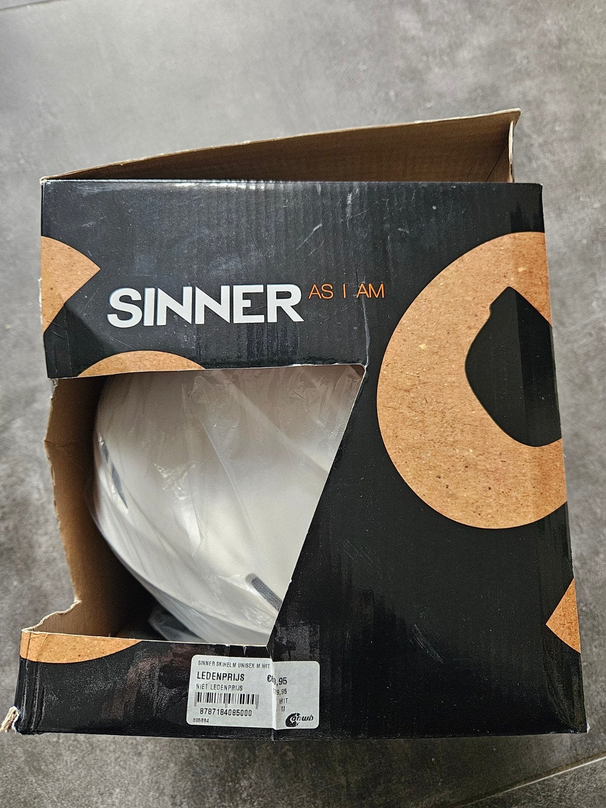 Sinner Skihelm M 59 cm - Nieuw in doos, Overige merken, Overige typen, Nieuw, Ophalen of Verzenden