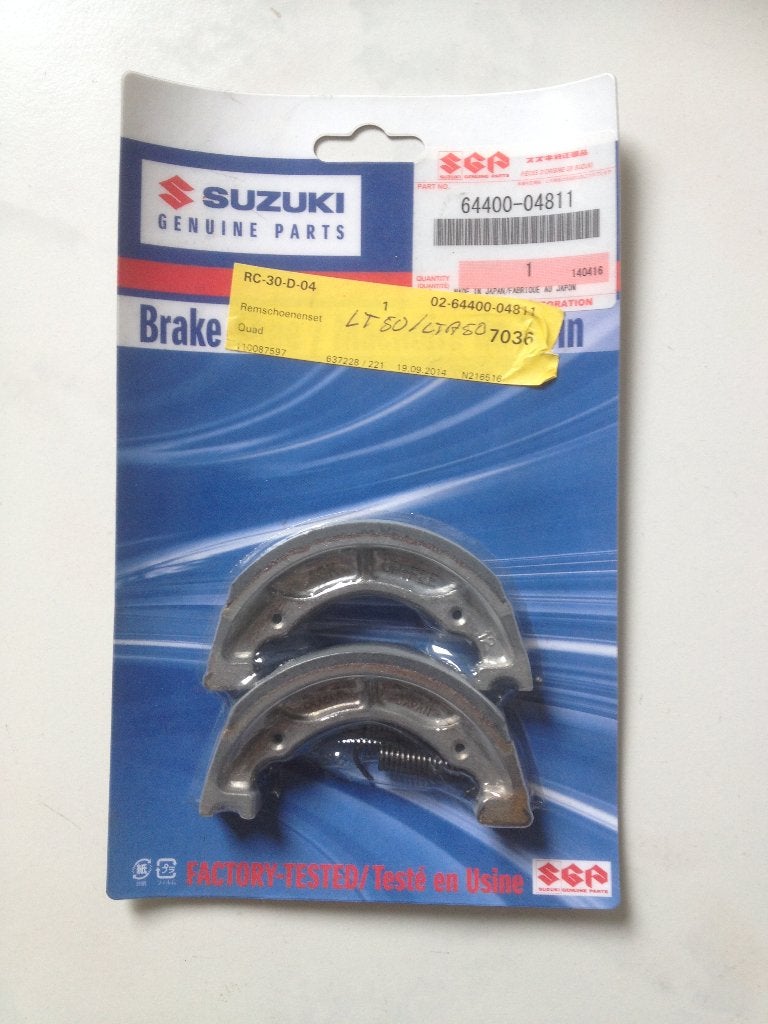 Te koop achter remschoenen Suzuki ltz 50 quad ltz50, Verzenden, Nieuw