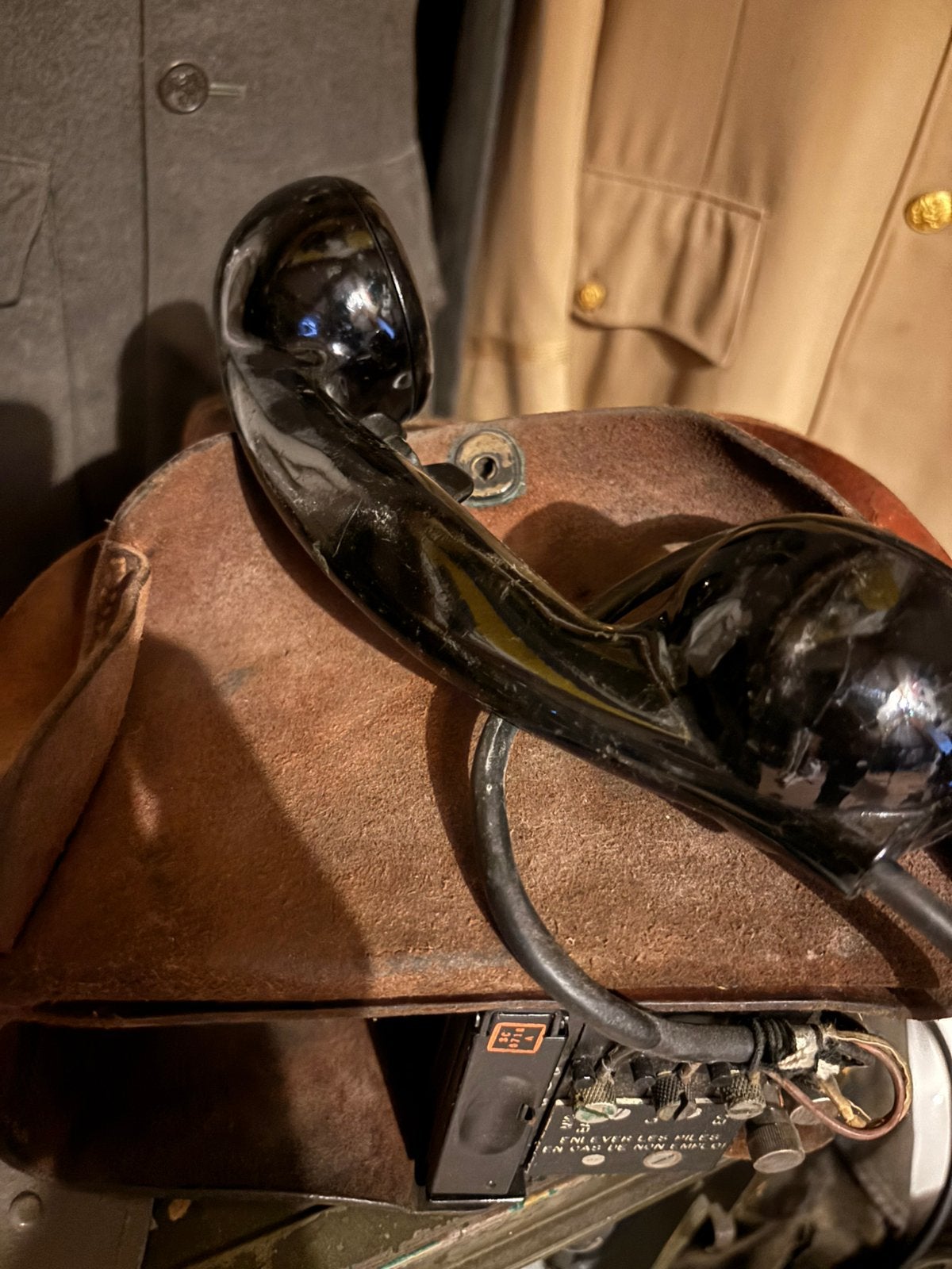 US Signal corps WW2 - WWII veldtelefoon met haspel, Ophalen of Verzenden, Amerika, Overige typen