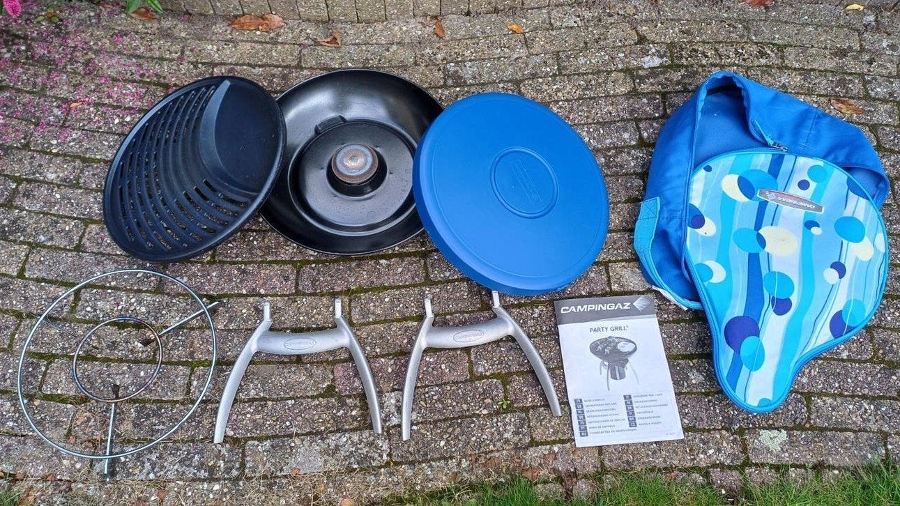 Campingaz Party Grill - Compacte gasbarbecue, Ophalen of Verzenden, Gebruikt, CampinGaz
