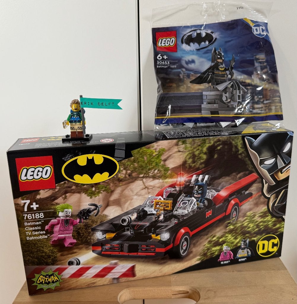 LEGO 76188 | Batman Classic TV Series Batmobile + 30653, Kinderen en Baby's, Speelgoed | Duplo en Lego, Ophalen, Overige thema's