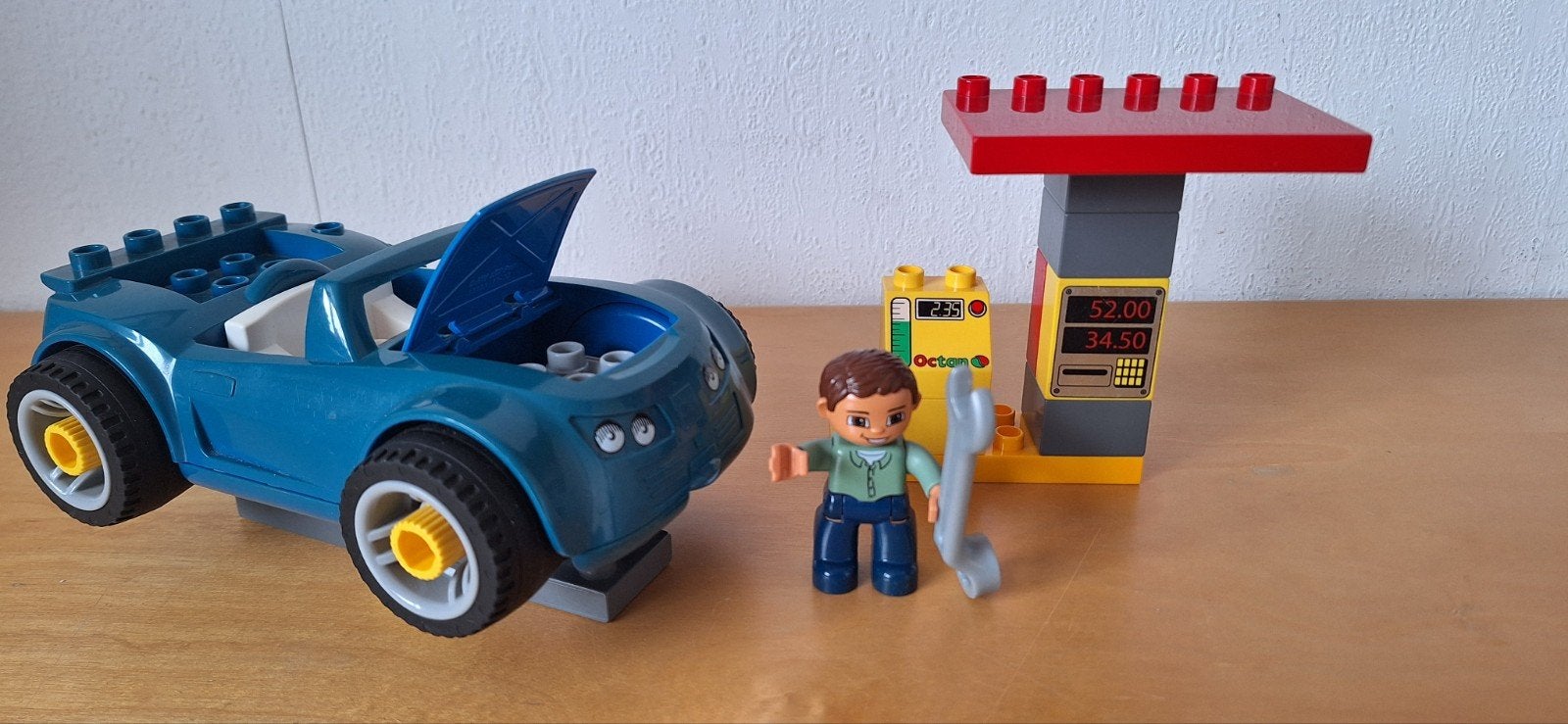 Duplo Benzinestation, Gebruikt, Overige thema's, Ophalen of Verzenden, Duplo