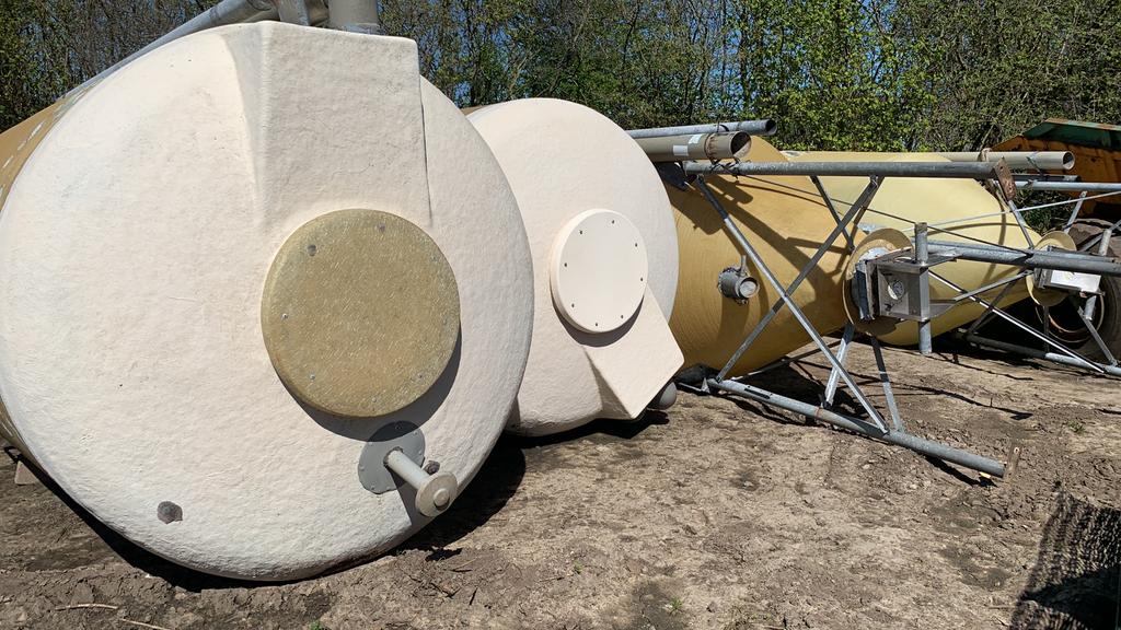 3 ton silo bijvullen paarden schapen Varkens geiten/koeien, Dieren en Toebehoren, Dierenvoeding, Ophalen of Verzenden, Vee