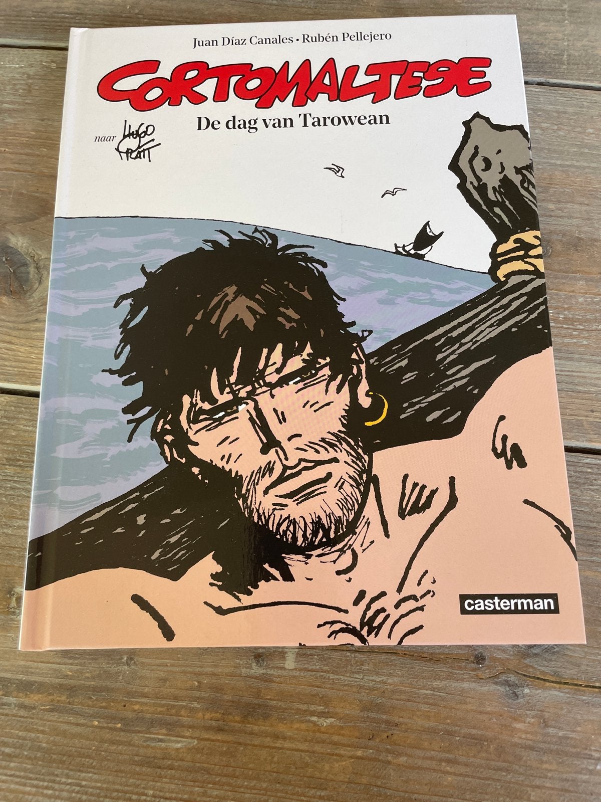 Corto Maltese - De dag van Tarowean (Hardcover), Boeken, Eén stripboek, Ophalen of Verzenden, Zo goed als nieuw