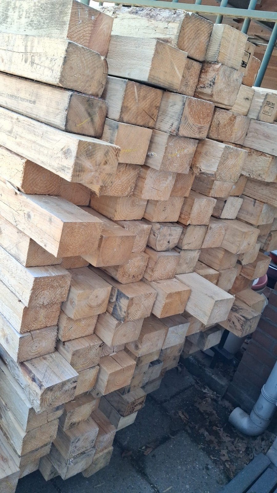 Houten balken, Ophalen, 250 cm of meer, Balken