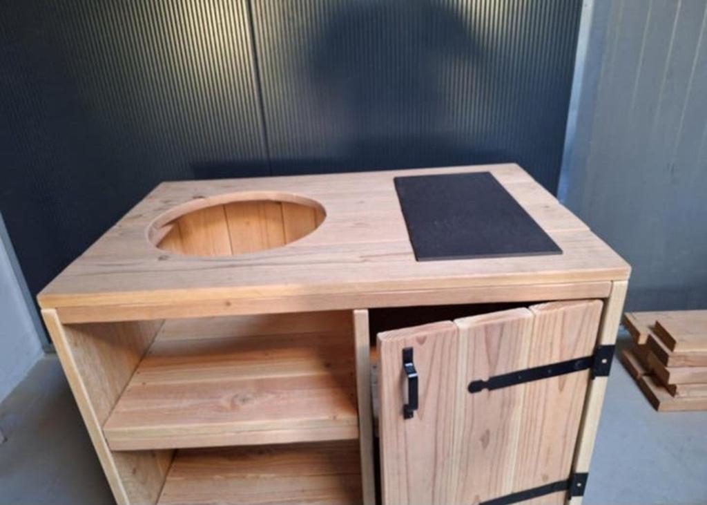 Douglas buitenkeuken Kamado basterd Green Egg Pizza oven, Tuin en Terras, Ophalen of Verzenden