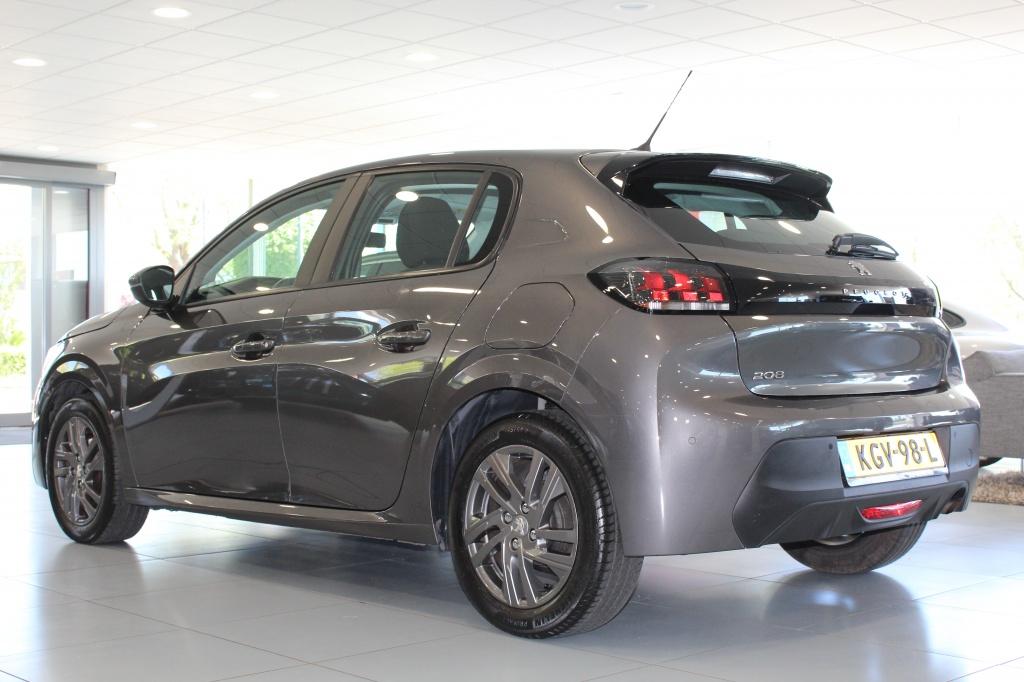 Peugeot 208 1.2 PT Allure Pack/CARPLAY/PDC/NAVIGATIE, Stof, Gebruikt, Zwart, 1199 cc