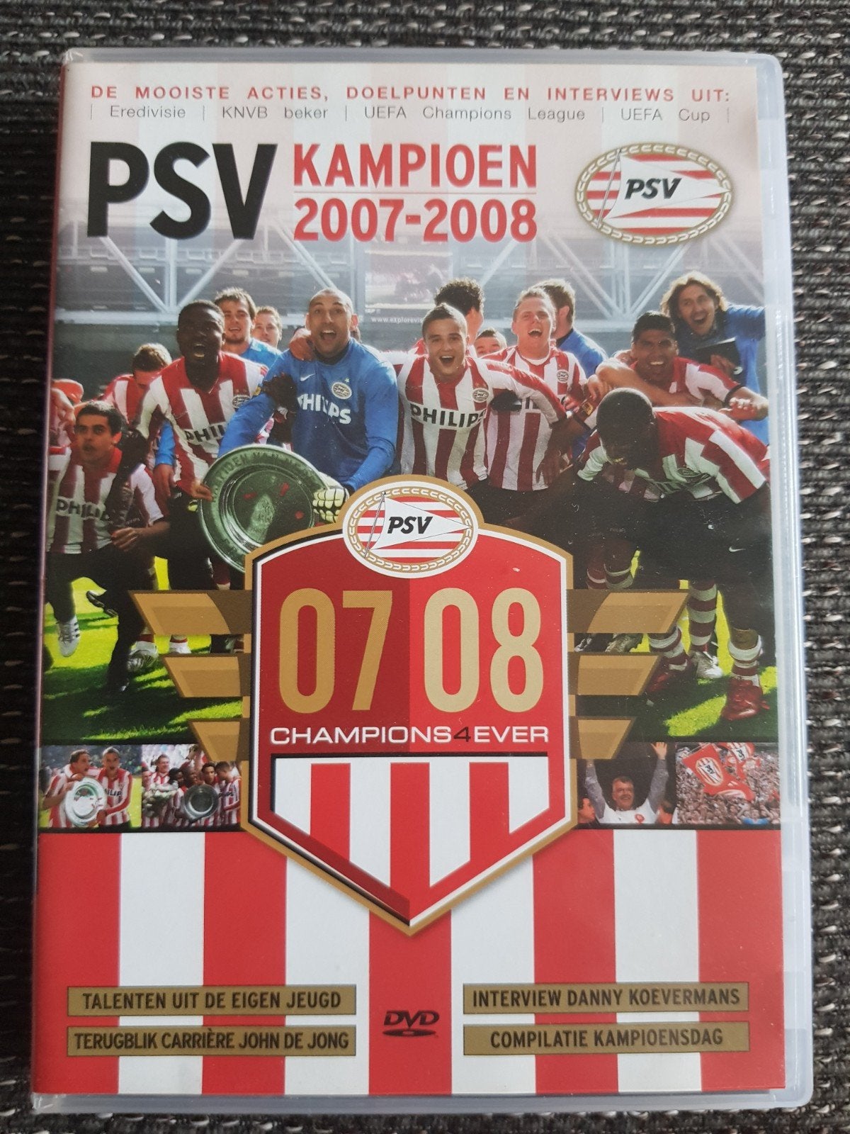dvd PSV kampioen 2007 - 2008 in perfecte staat, Ophalen of Verzenden, Overige typen