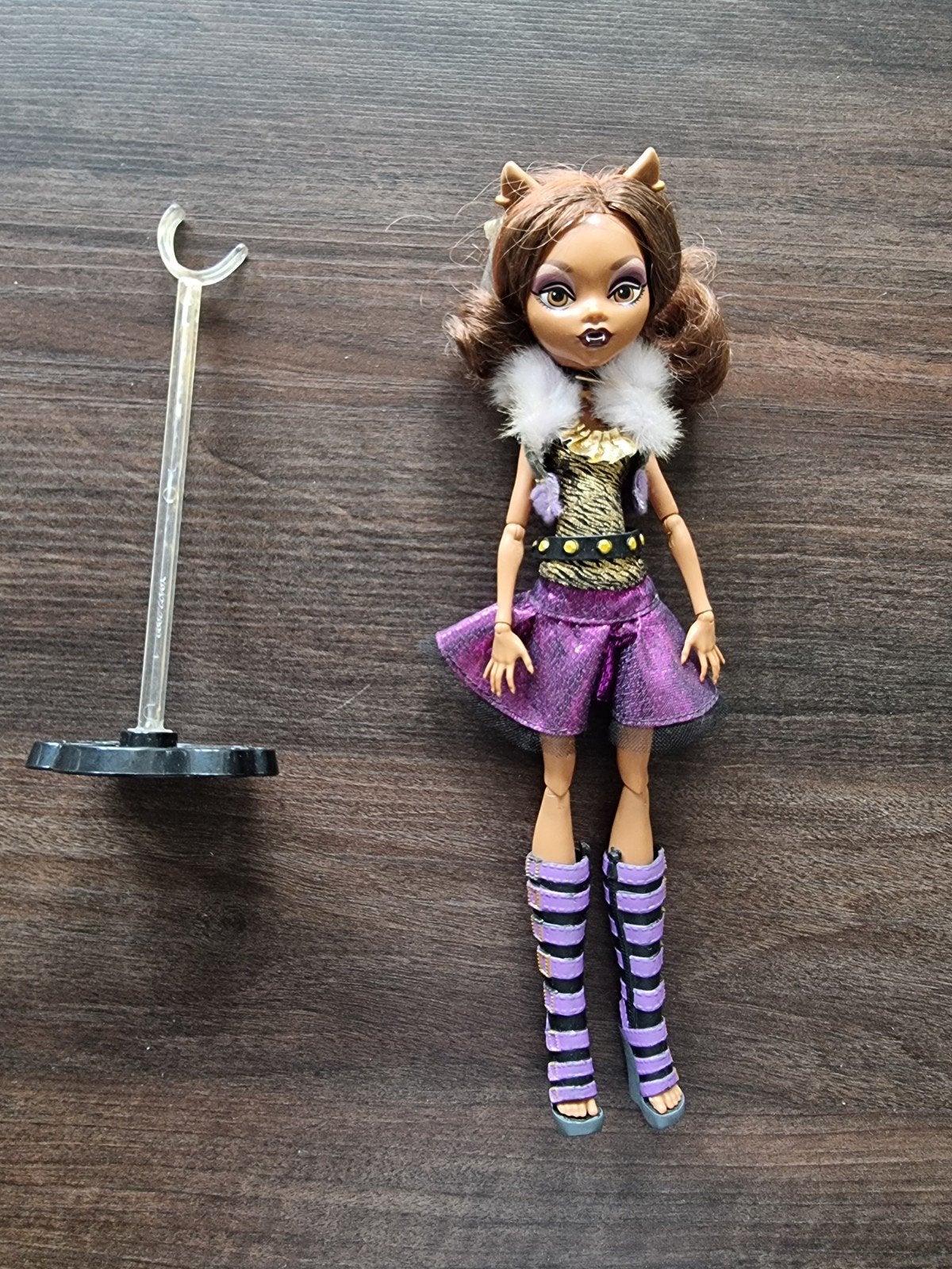 Monster High Pop: Clawdeen Wolf, Ophalen of Verzenden, Zo goed als nieuw