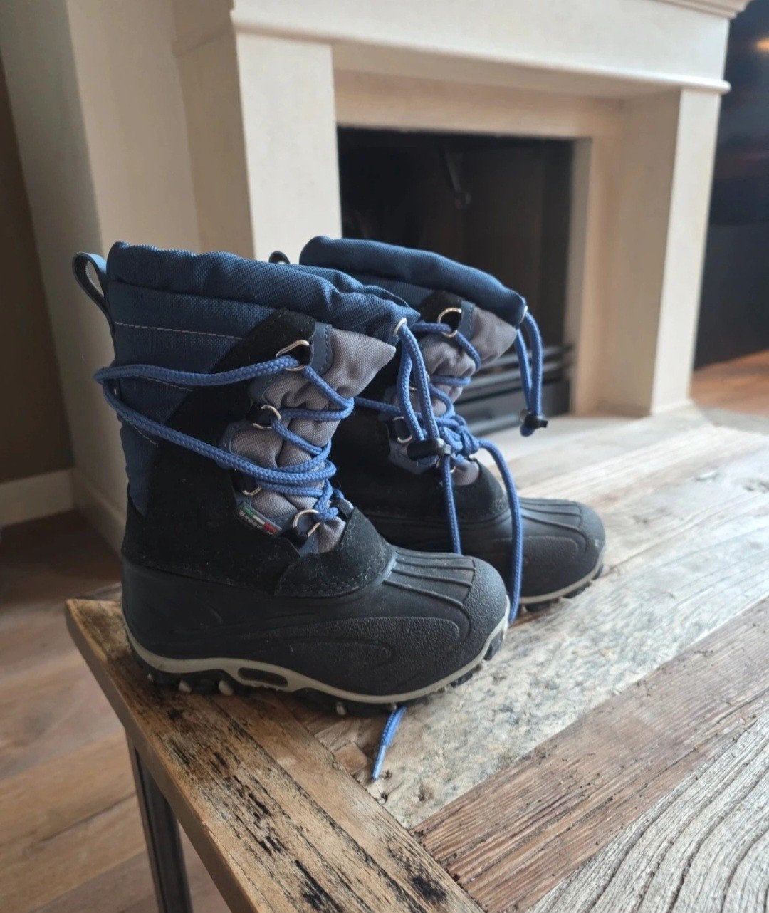 Warme Bress4n snowboots kinder winterlaarzen, maat 25, Kinderen en Baby's, Gebruikt, Jongen of Meisje, Ophalen of Verzenden, Laarzen