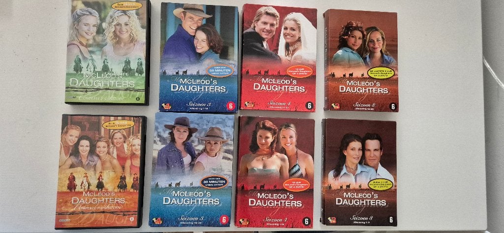 McLeod's Daughters dvd's, Gebruikt, Nederlands, Drama, Ophalen of Verzenden