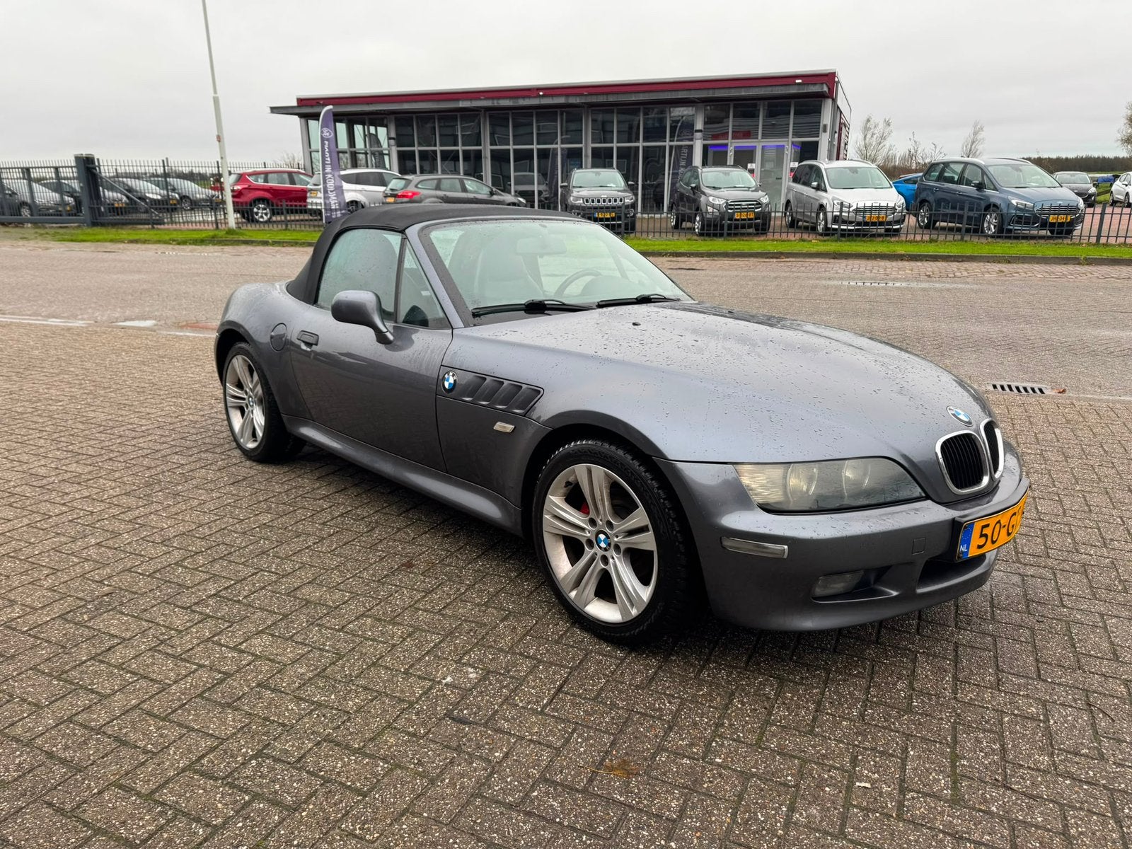 BMW Z3 1.9 I Roadster 2001 Grijs widebody, 13 km/l, 118 pk, 4 cilinders, Cabriolet