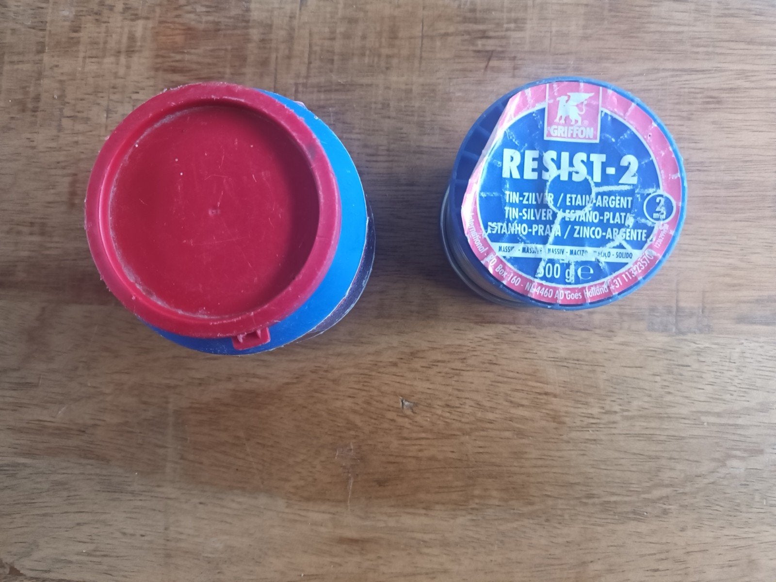 Resist-2 Soldeer Tin-Zilver 500gr + S-39 Soldeerpunt, Ophalen, Nieuw
