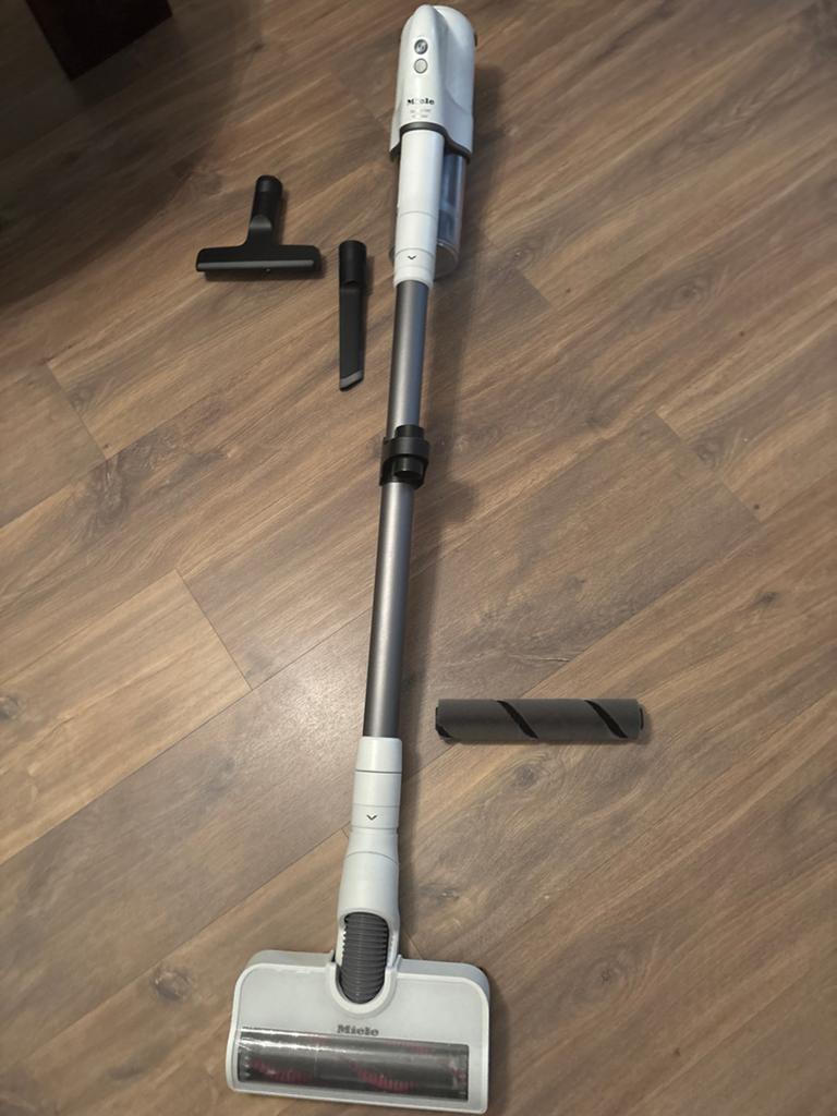 Miele Duoflex HX1 Hardfloor Steelstofzuiger met laadstation, Gebruikt, Draadloos, Ophalen of Verzenden, Miele