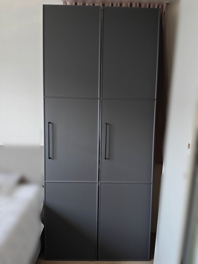 2 Ikea MERÅKER deuren voor Pax kast van 50x236 cm, Ophalen, Gebruikt, 200 cm of meer, 50 tot 100 cm