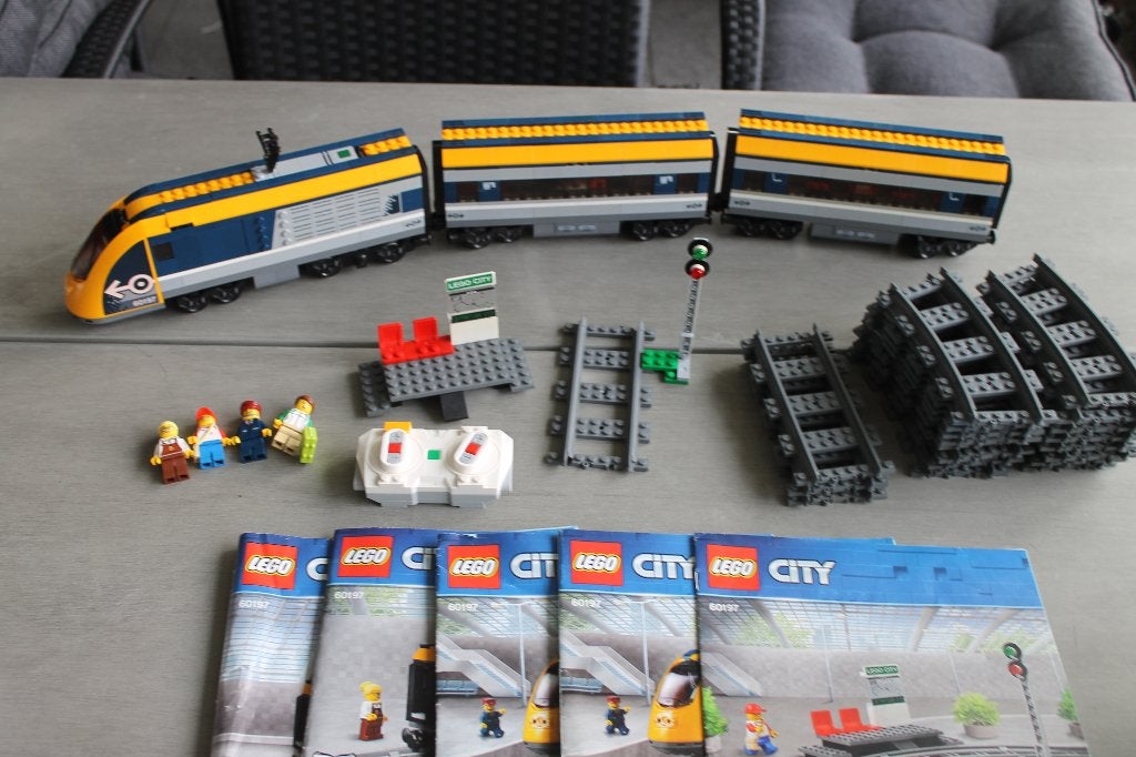lego city passagierstrein 60197, City, Lego, Ophalen of Verzenden, Zo goed als nieuw