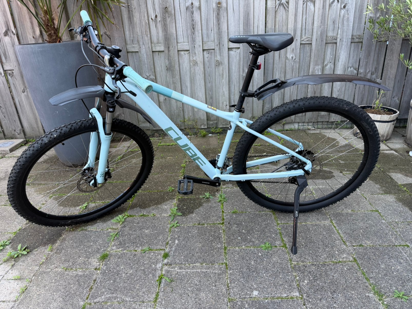 Lichtblauwe cube xce 28, 29 inch banden., Ophalen, Zo goed als nieuw, Overige merken