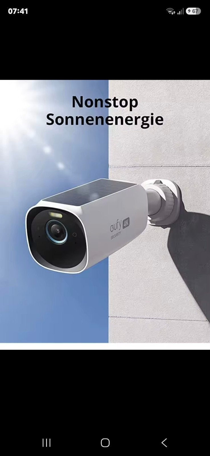 Eufy 4K Beveiligingscamera - nieuw, Ophalen of Verzenden, Nieuw