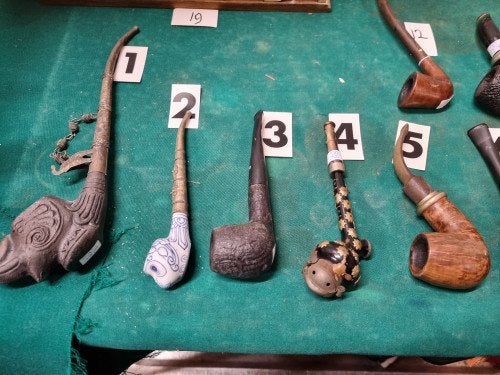 pijpen en pijphouders veel zie omschrijving, Ophalen of Verzenden, 'T Olde Gre-j, Info@toldegrej.nl, Endepoelstraat 20f Didam