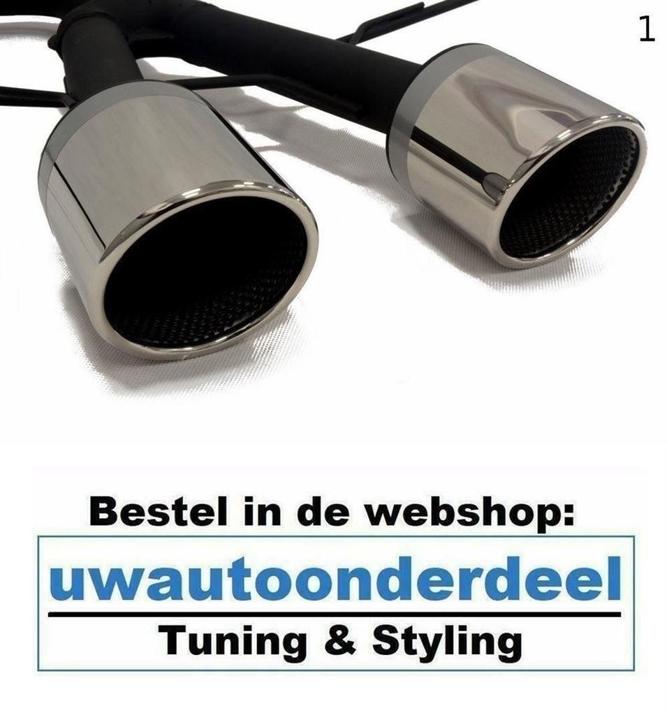 Uitlaat Demper R20 Look Geschikt voor Golf 6 GTI TSI DSG GTD