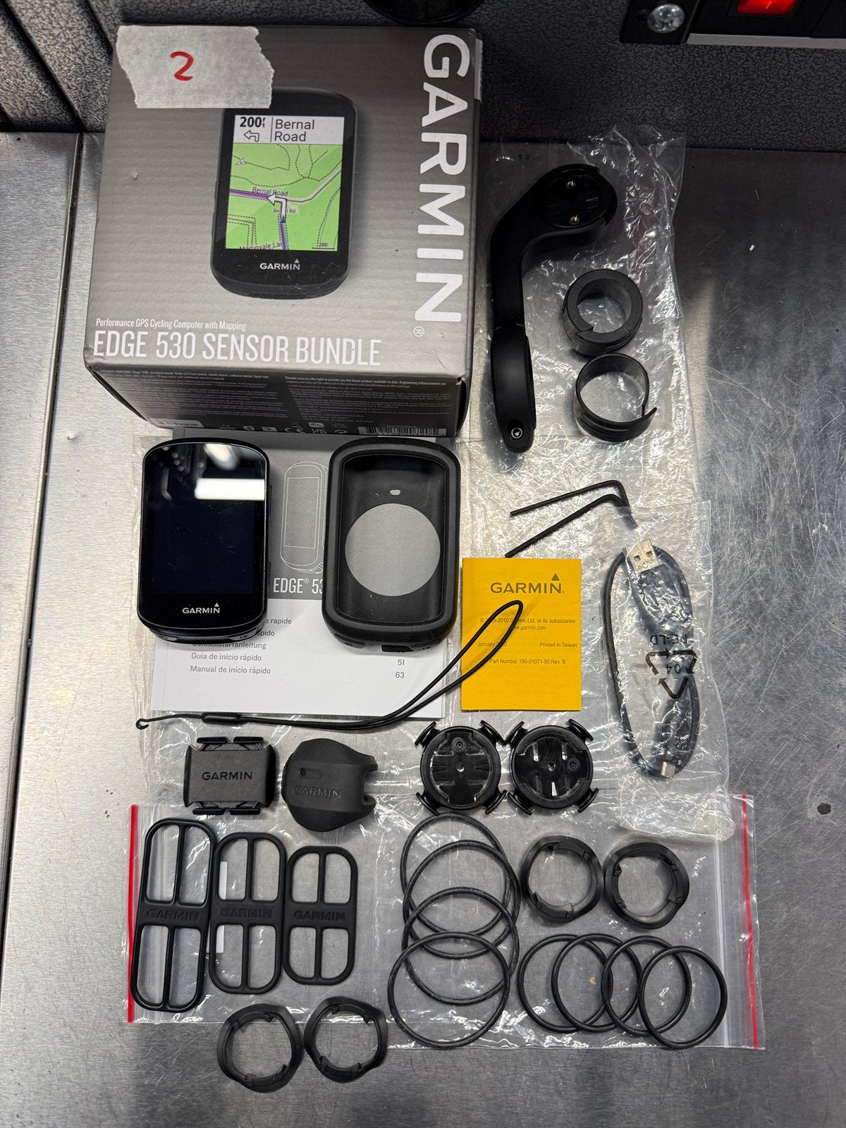 Garmin Edge 530 sensor bundle, Ophalen of Verzenden, Cadanssensor, Zo goed als nieuw