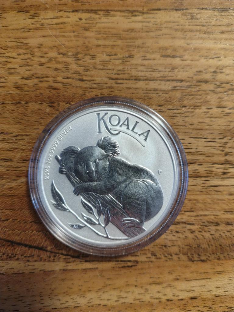 Koala 2025 1 Oz zilveren munt, Ophalen of Verzenden, Zilver