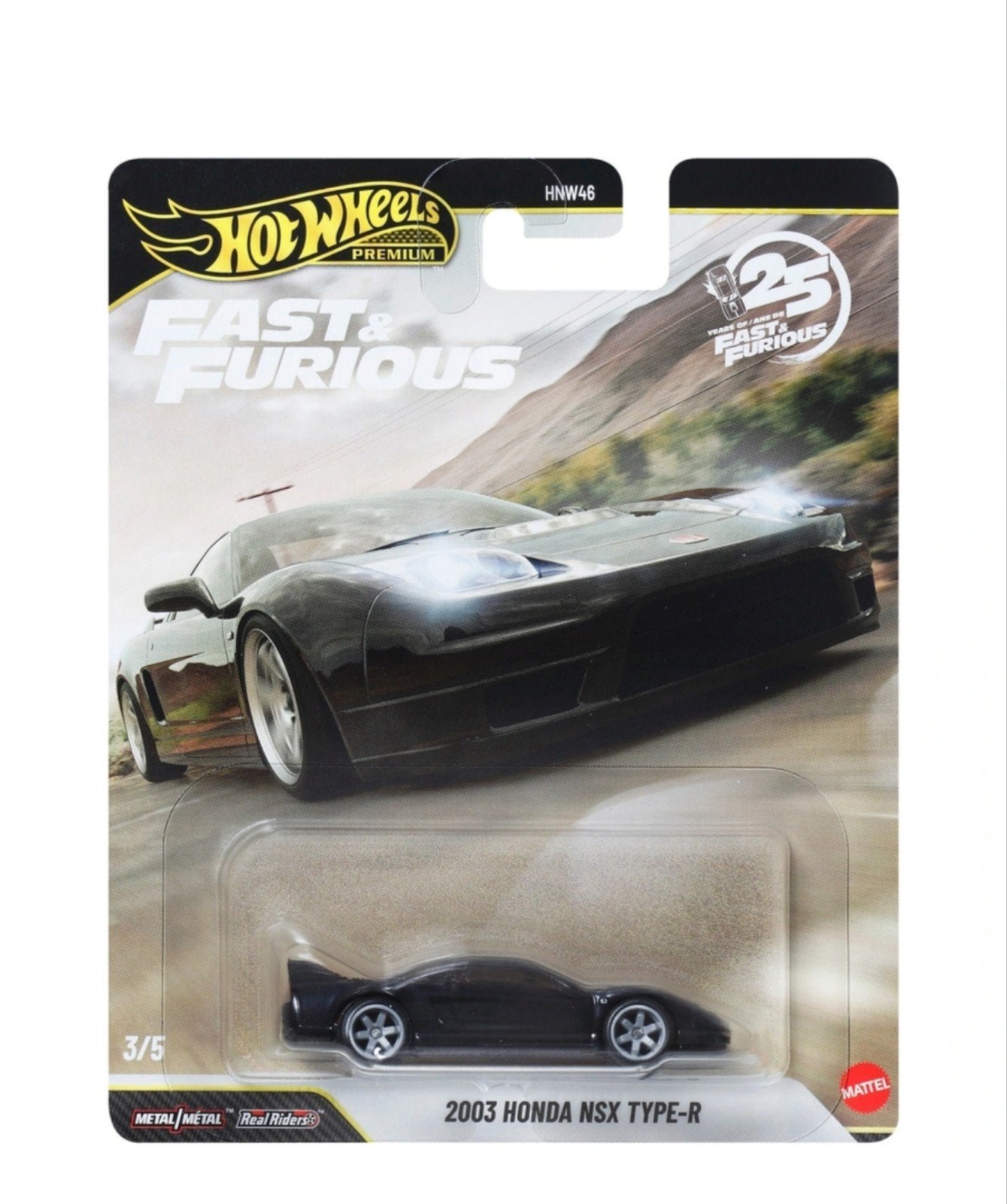 Hot Wheels Fast & Furious 2003 Honda NSX Type-R, Ophalen of Verzenden, Nieuw