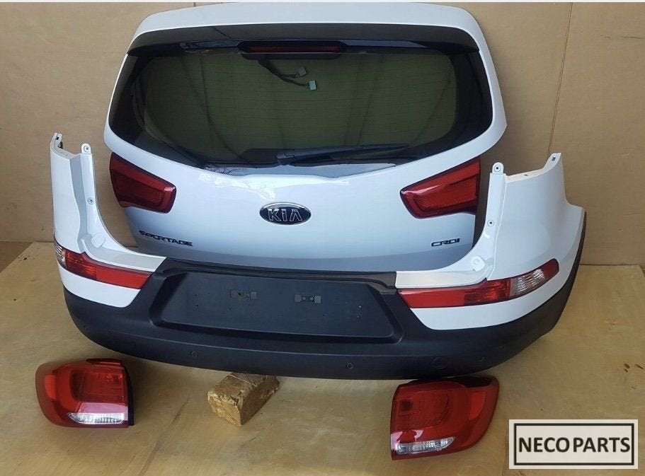 ACHTERBUMPER KIA SPORTAGE ACHTERKLEP BUMPER KLEUR WD, -, -, Ophalen of Verzenden, Bumper