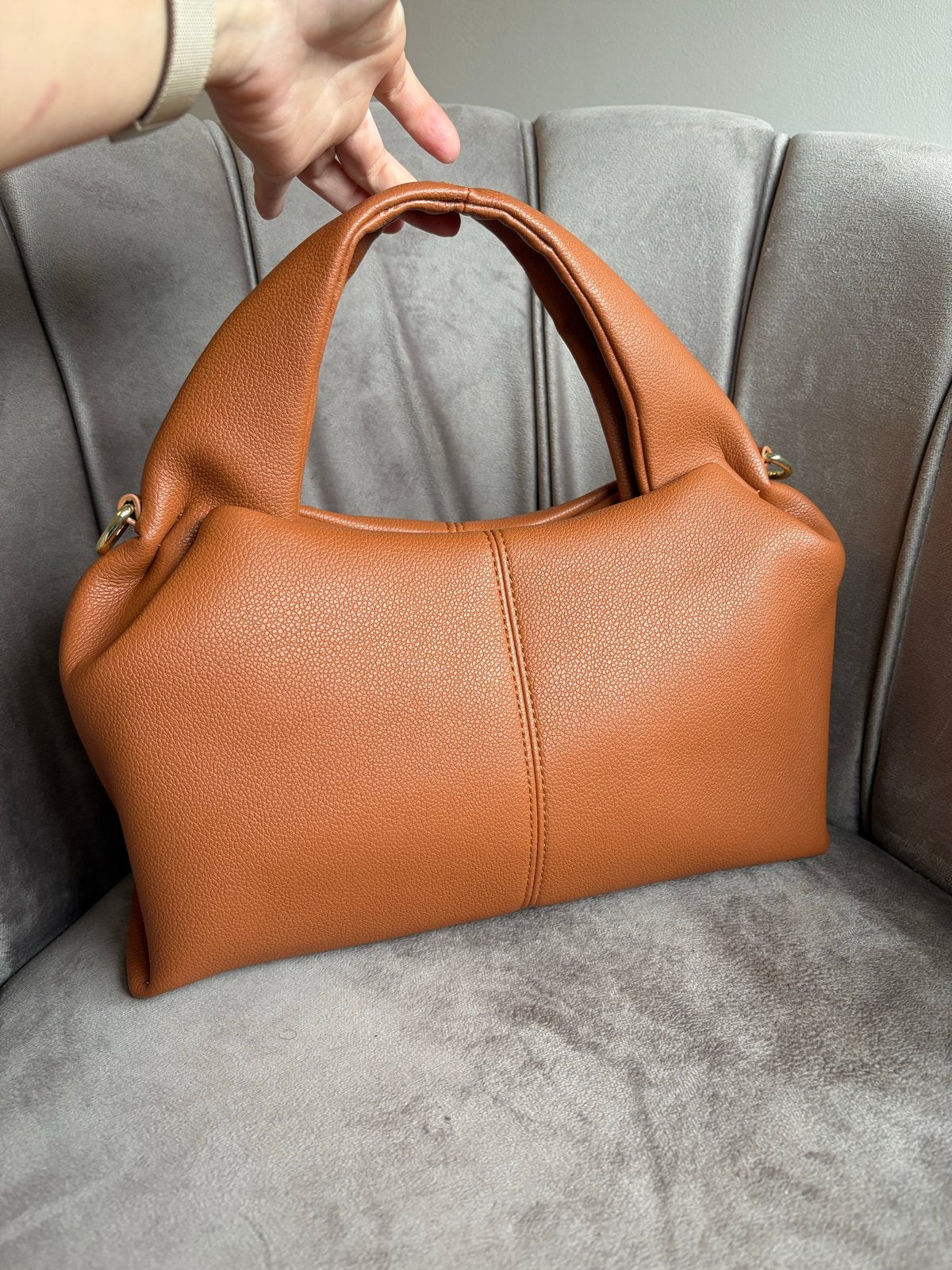 Mooie trendy tas nieuw, Ophalen of Verzenden, Nieuw, Bruin, Handtas