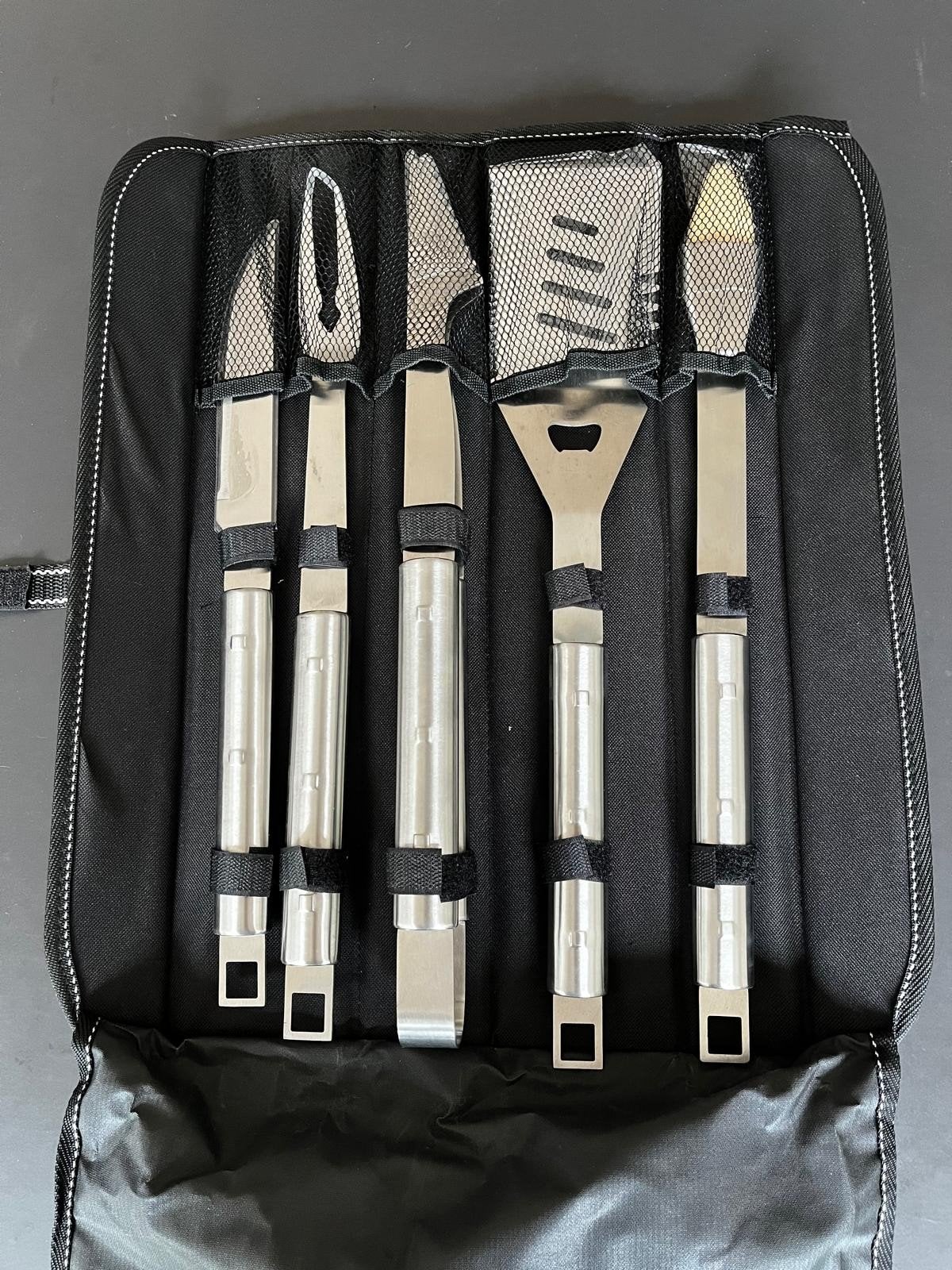 Splinternieuw set BBQ benodigdheden, Ophalen of Verzenden, Nieuw