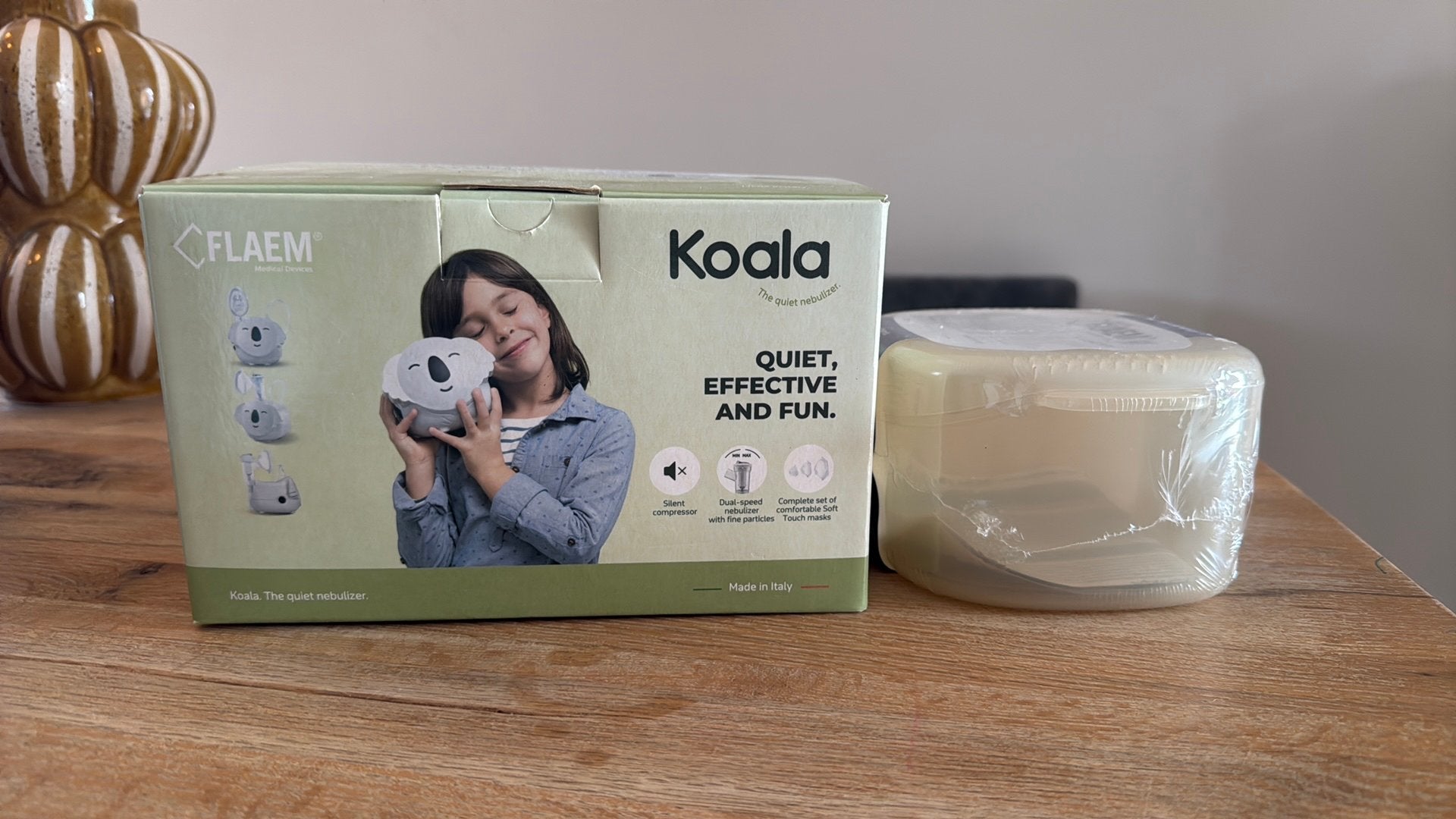 Flaem Koala vernevelaar / inhalator – zo goed als nieuw, Ophalen of Verzenden, Zo goed als nieuw