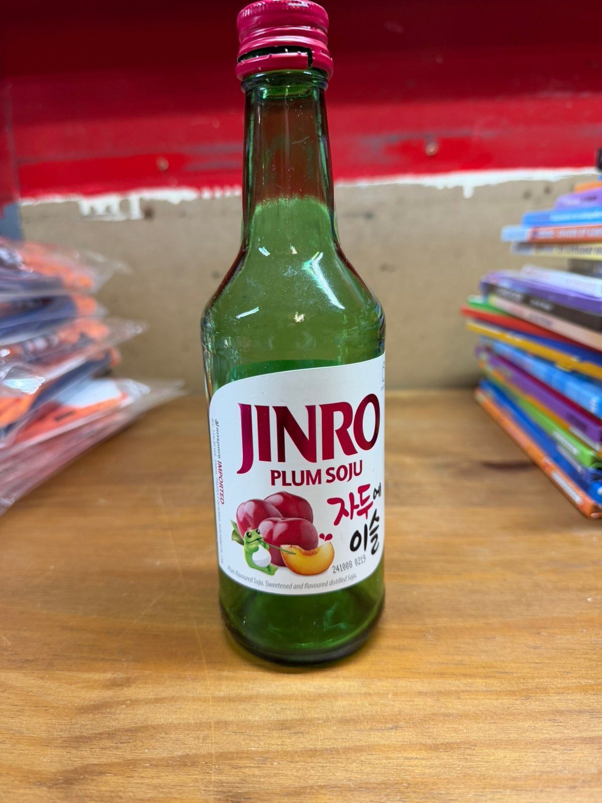 Jinro plum sojou leeg, Verzenden, Gebruikt, Flesje(s), Overige merken