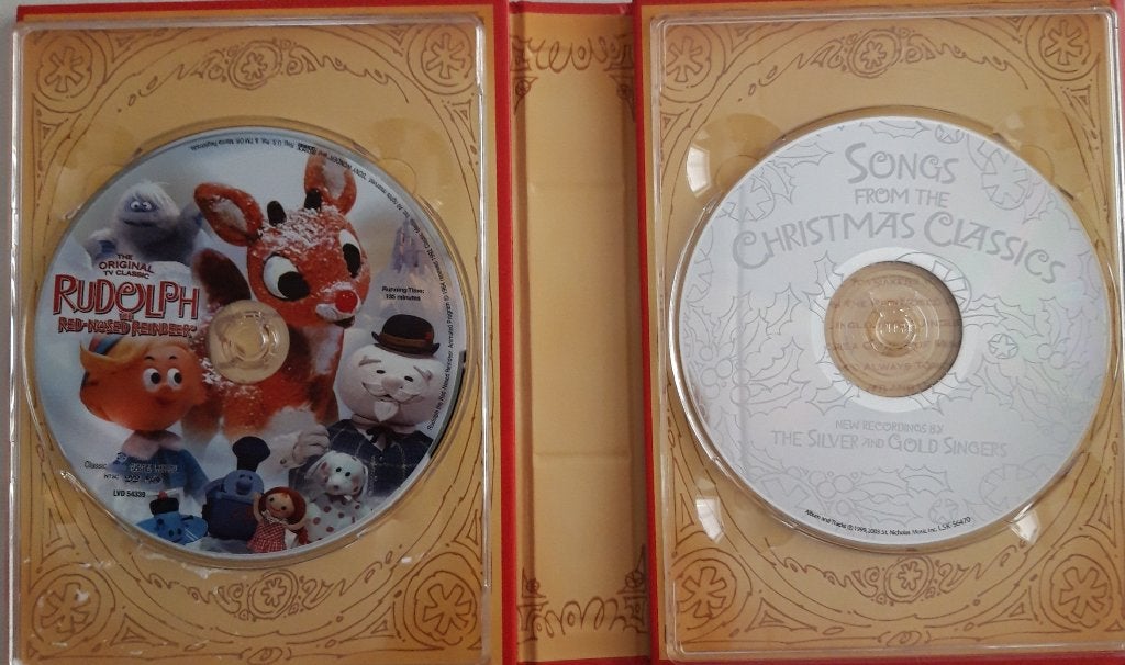 Christmas Classics Rudolph, Frosty, Santa Little Drummer Boy, Verzamelbox, Alle leeftijden, Ophalen of Verzenden, Zo goed als nieuw