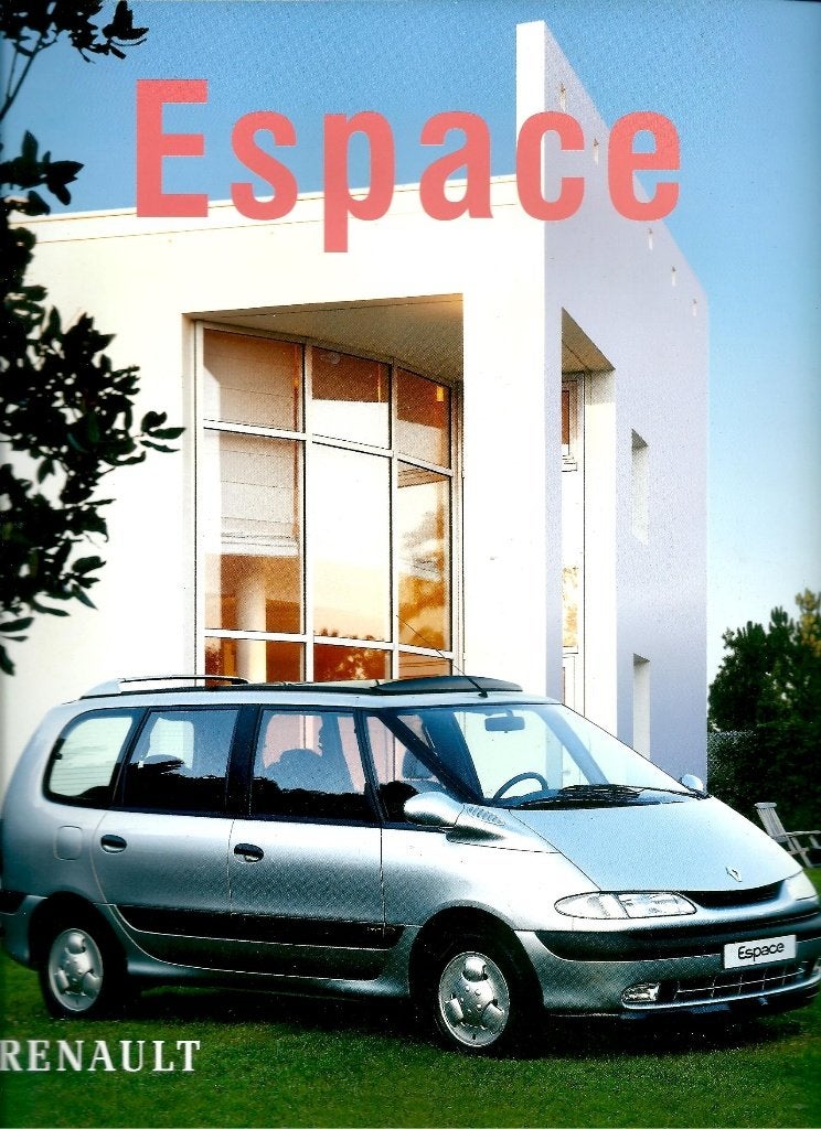 Brochure Renault Espace 1998, Ophalen of Verzenden, Gelezen, Renault