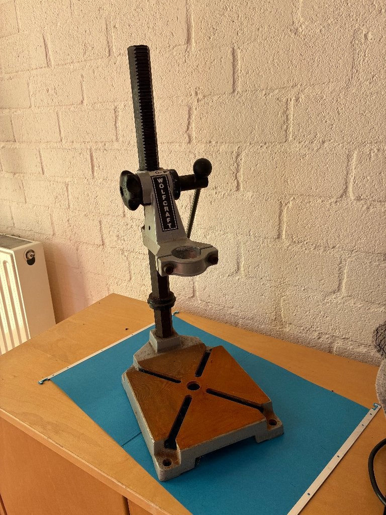 Wolfcraft Boorstandaard, Doe-het-zelf en Verbouw, Gereedschap | Boormachines, Ophalen, Kolomboormachine