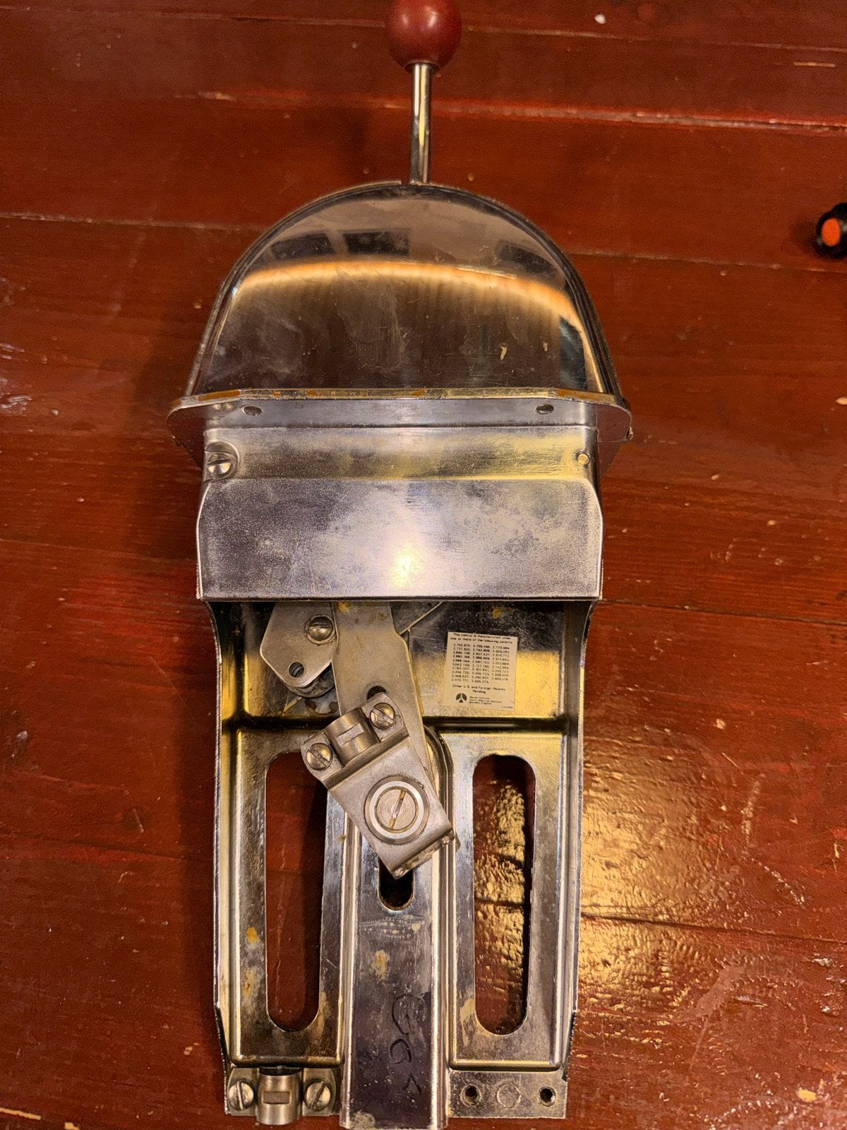 Morse Control gashendel, Ophalen, Gebruikt, Motor en Techniek
